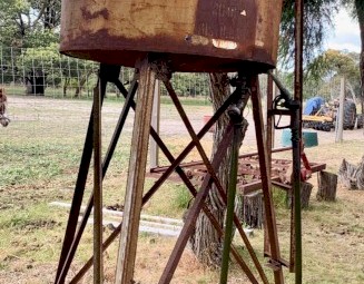 1000L Diesel Tank Stand and Nozzle