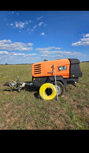 Ingersoll rand / doosan 145cfm Diesel Rotary Screw Compressor 