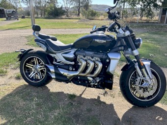Triumph rocket 3 gt 2021 excellent condition  12900kms 