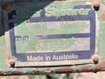 John Shearer 21 run Combine Seeder