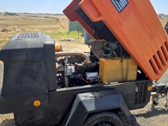 Ingersoll rand / doosan 145cfm Diesel Rotary Screw Compressor 