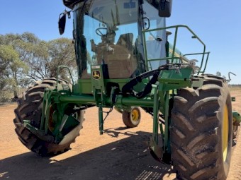 2011 John Deere D450 Windrower