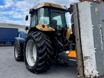 CAT challenger w/ flail mower