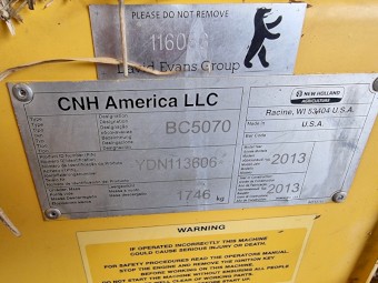 2013 New Holland BC 5070 Small Square Baler
