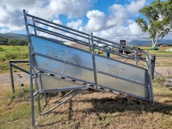 Southern Cross Sheep Loading Ramp