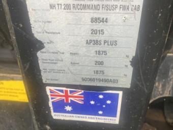 2015 New Holland T7.200 Tractor And Loader