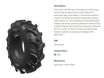 ***NEW*** VA500/95R32 Cotton Picker Tyre 