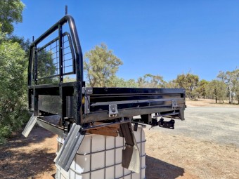 Genuine Toyota dual cab Landcruiser tray