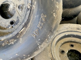 23 x Bourgault Press Wheels