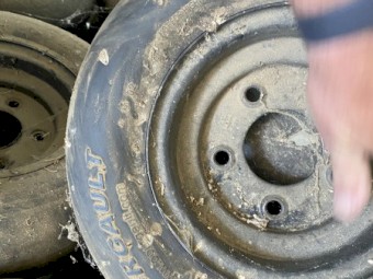 23 x Bourgault Press Wheels