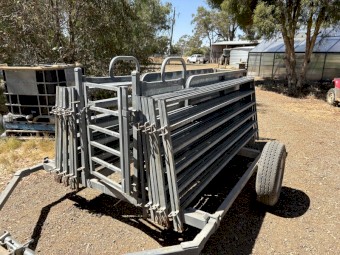Arrowquip 16 panel Portable Sheepyards