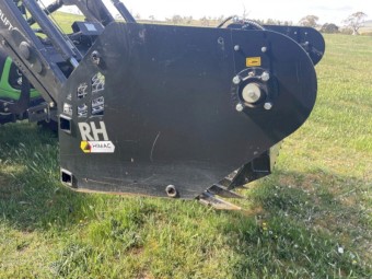 Himac rock Picker Euro hitch Bobcat/tractor 2210mm