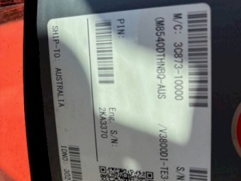 Kubota M8450 Narrow Orchard Tractor