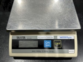 Wedderburn Tanita 1000g Bench Scales