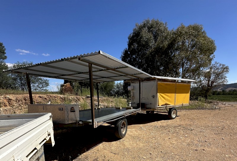 Double Picking Chariot-Weigh Station
