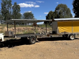 Double Picking Chariot-Weigh Station