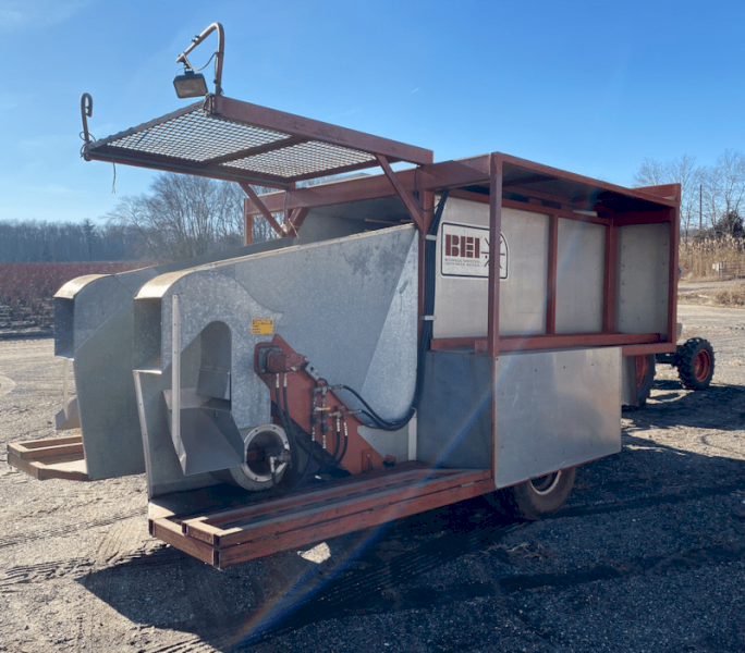 BEI Pull Along Harvester for Blueberries