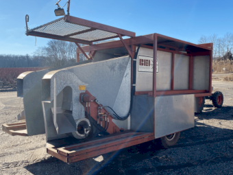 BEI Pull Along Harvester for Blueberries