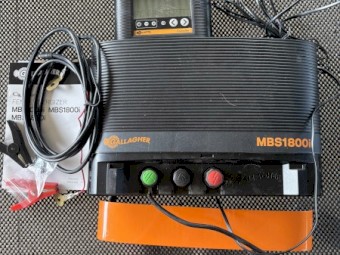 Gallagher MBS 1800i Fence Energizer - never used 