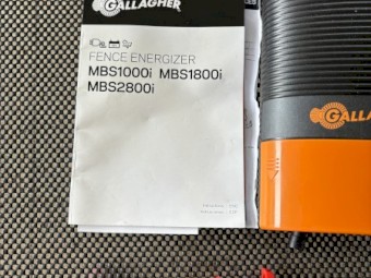 Gallagher MBS 1800i Fence Energizer - never used 