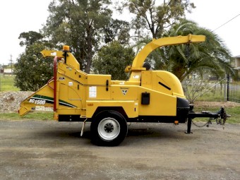 02/2019 VERMEER BC1500 SMART FEED COMMERCIAL 15" DIESEL WOOD CHIPPER