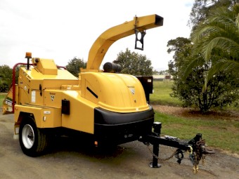 02/2019 VERMEER BC1500 SMART FEED COMMERCIAL 15" DIESEL WOOD CHIPPER