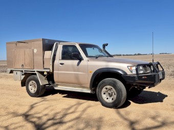 2000 Nissan Patrol Ute and Camper