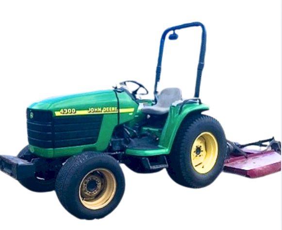 John Deere HST 4300 Tractor with Gessner Slasher