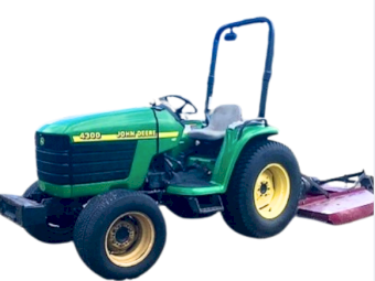 John Deere HST 4300 Tractor with Gessner Slasher