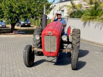 1964 Massey Ferguson 35 Tractor with Ripper