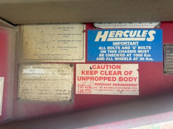 2000 Hercules HEDT Super Dog Tipper Trailer