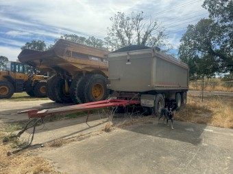 2000 Hercules HEDT Super Dog Tipper Trailer