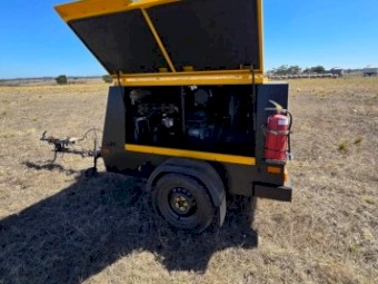 Kaeser M57 200 CFM Diesel Rotary Screw Air Compressor