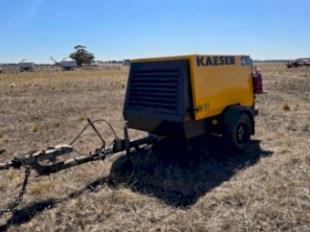 Kaeser M57 200 CFM Diesel Rotary Screw Air Compressor