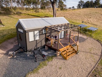 Tiny House on Wheels Full Off Grid Setup