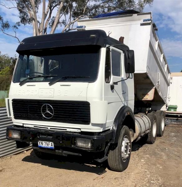 Tipper Truck | 1981 Mercedes 2233 Tandem Truck $25,000 + GST | Registered, COI til Sept | Ready for Work