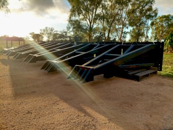 Tree pusher (suits wheel loader)