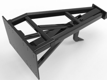 Tree pusher (suits wheel loader)