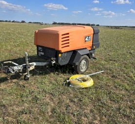 Doosan Ingersoll Rand 145cfm Diesel Compressor