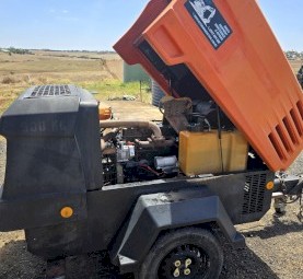 Doosan Ingersoll Rand 145cfm Diesel Compressor