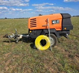 Doosan Ingersoll Rand 145cfm Diesel Compressor