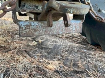 Original drawbar off Massey Ferguson 35