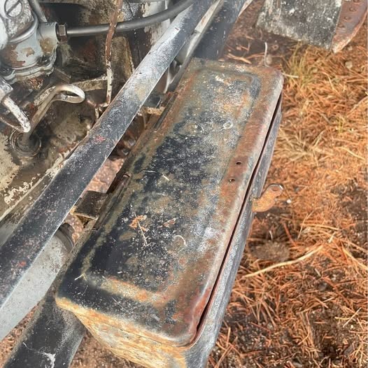 Original toolbox off Massey Ferguson 35