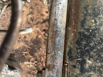 Original toolbox off Massey Ferguson 35