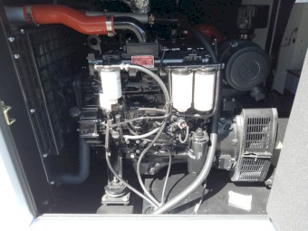 Kusing 125KVA 4 Pole Brushless  Silenced Diesel Generator 3 Phase 415V + ATS