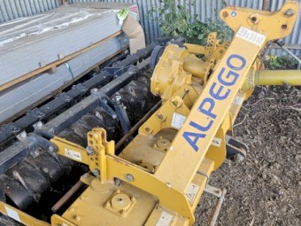 Alpego power harrow 2.5mt