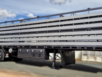 2025 Model 45ft 2x1 Stockline Trailers Sheep1 Crate