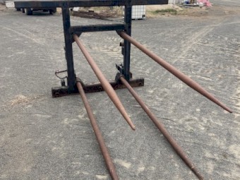 Cotton Module Forks with Carriage/Frame