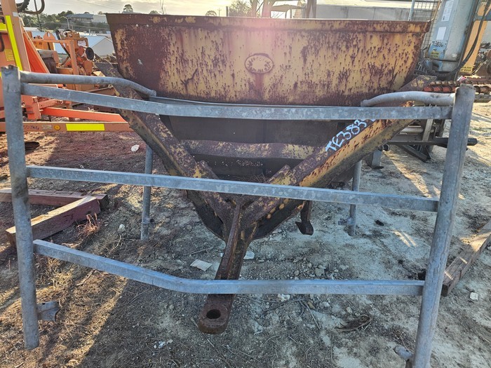 Steel Drum Trailing Roller - 1530mm Diameter x 1630mm Wide