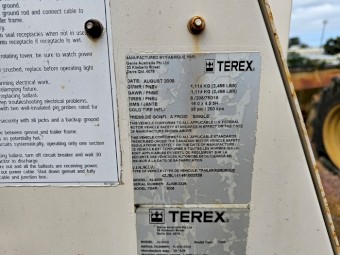 Terex AL4000 Light Tower